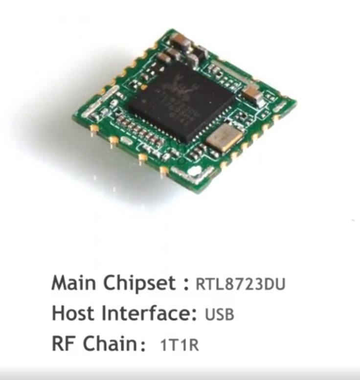 Linux Bluetooth WiFi module adapter RTL8723DU chip